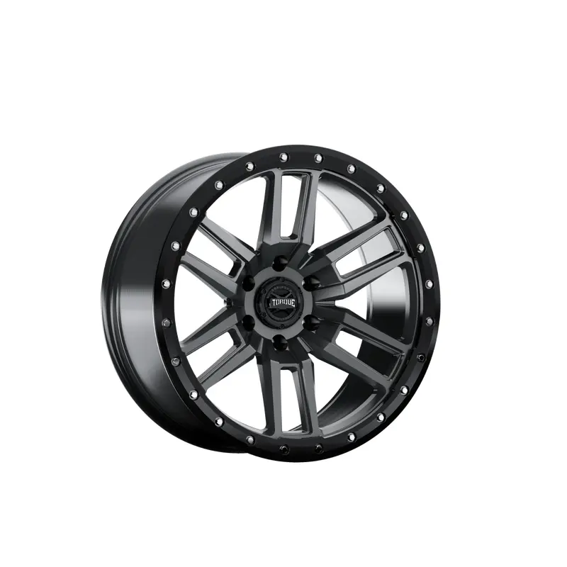 Torque Pritchett | Anthracite w/Black Lip | 20x9 | 6x5.5 | -12mm | TW411C-20908412-12
