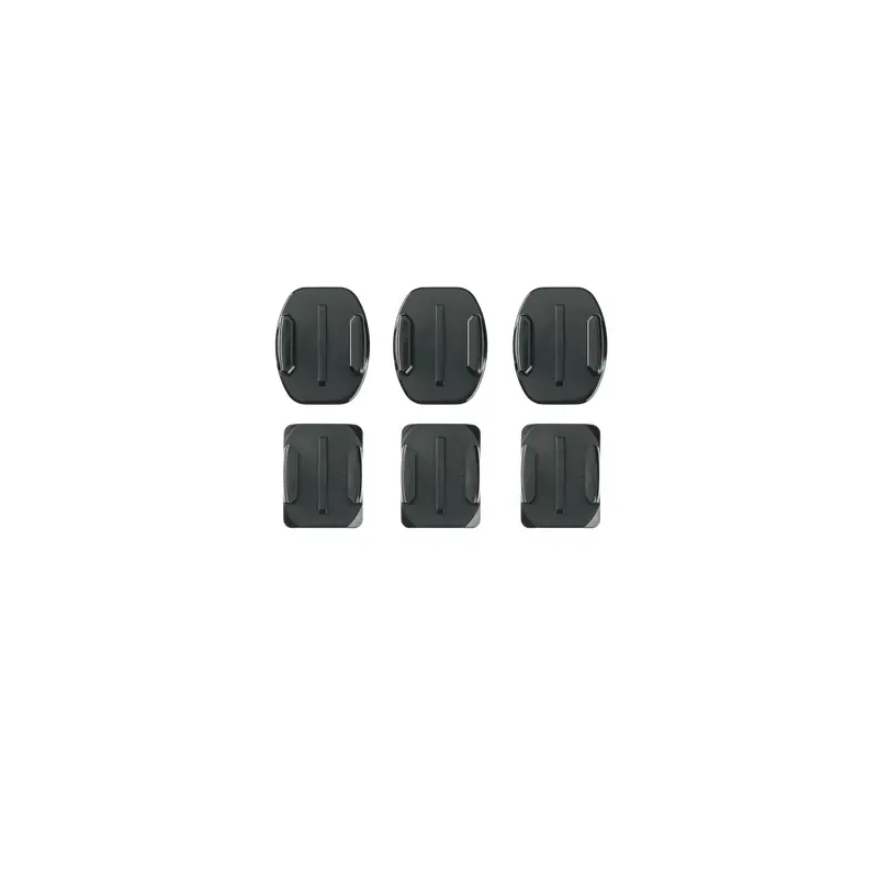 GoPro Curved + Flat Adhesive Mounts 3 Curved + 3 Flat Sticky GoPro Mounts