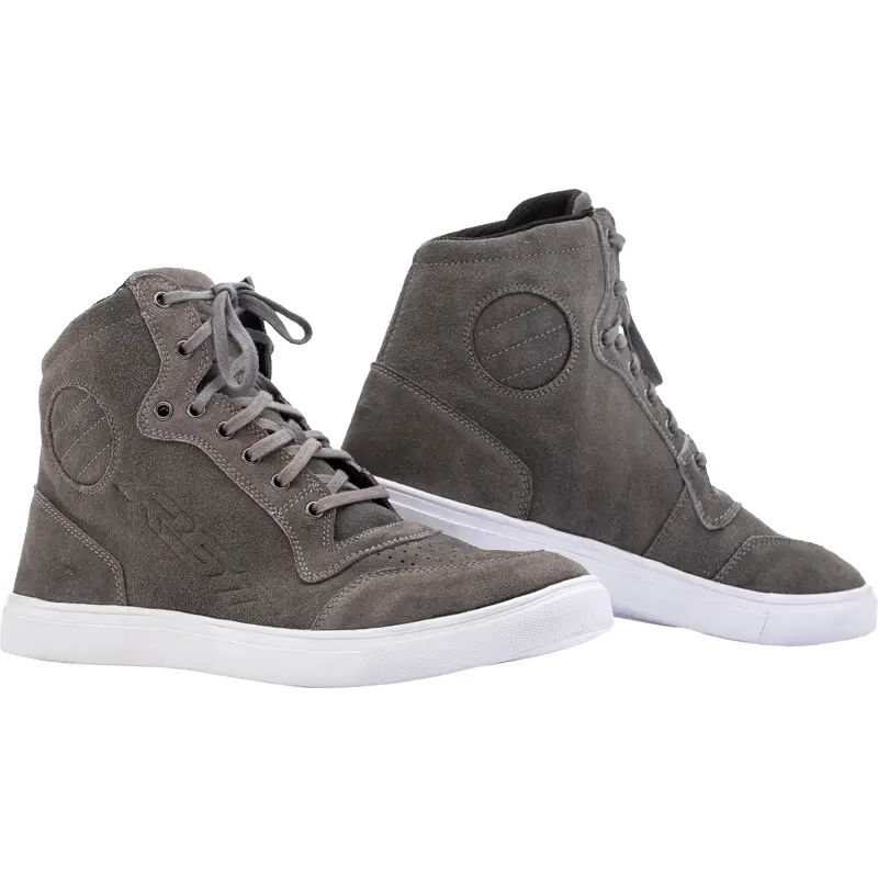 RST Hitop Moto Sneaker Ce Boot Grey Suede  Sz 11.5