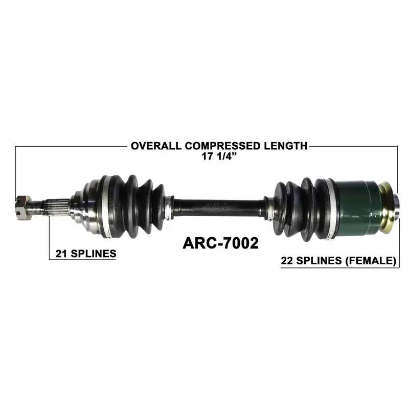 Arctic Cat Rear CV axle left or right TrakMotive , 250 300  ARC-7002