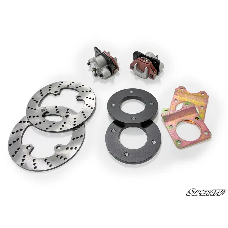 SuperATV Honda Rincon Front Disc Brake Kit