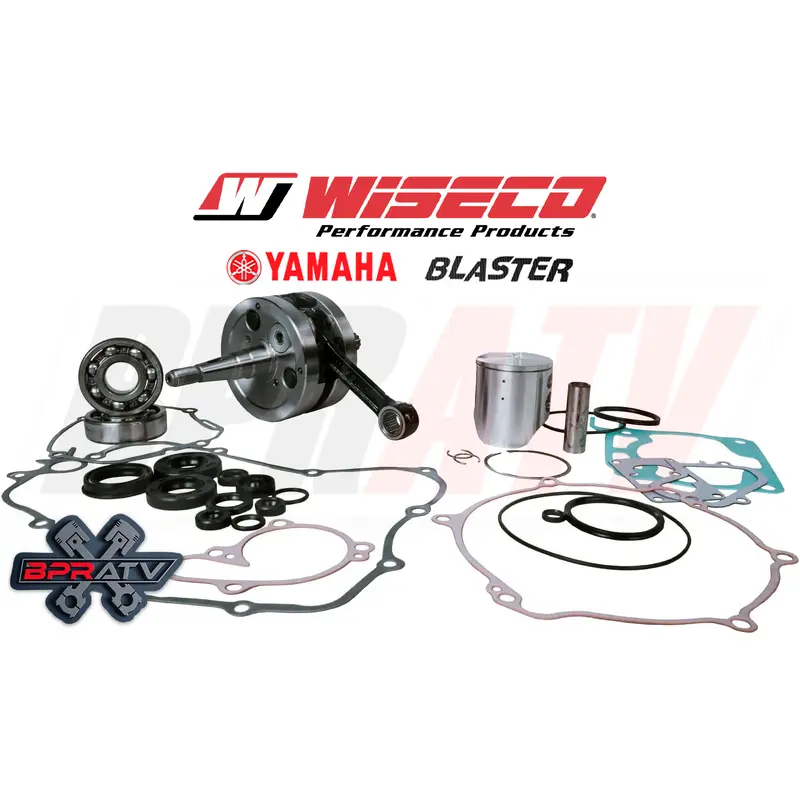 Yamaha Blaster WISECO Crank Crankshaft 68mm 68 Pro Lite Piston Seals Gasket Kit
