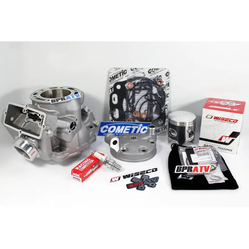 Yamaha YZ250 YZ 250 Top End Rebuild Kit Cylinder Head Wiseco Piston Cometic '99+