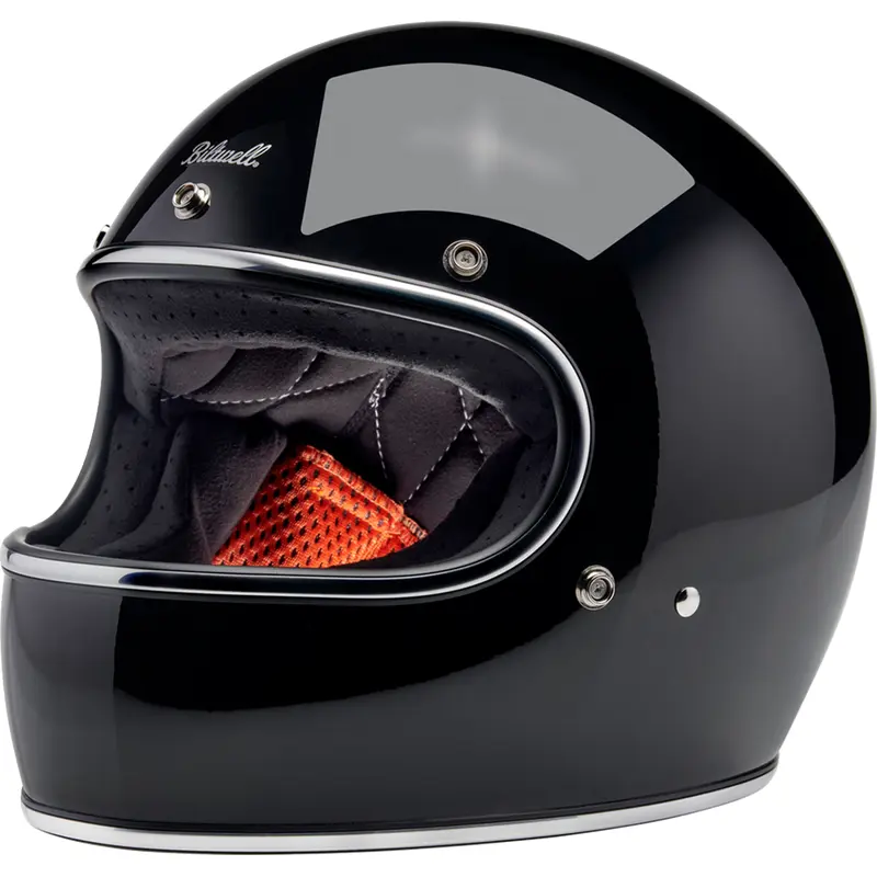 BILTWELL Gringo Helmet - Gloss Black - Medium 1002-101-503