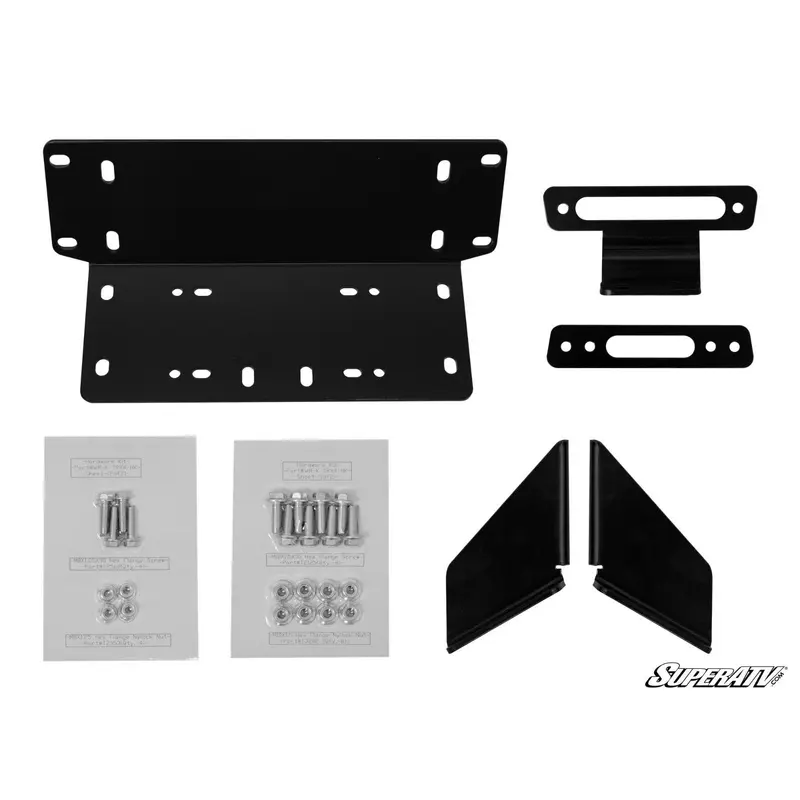 Polaris Ranger XP Winch Mounting Plate by SuperATV