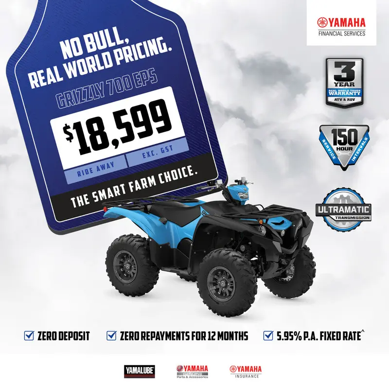 YAMAHA ATV - GRIZZLY 700 EPS