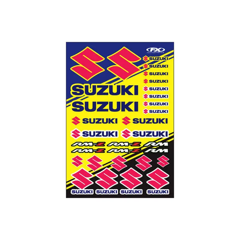 ensemble d'autocollants suzuki