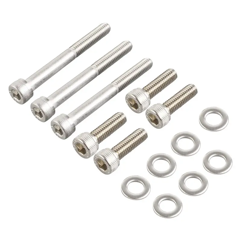ATV Crankcase Left Cover Mounting Bolts Screws Washers For Yamaha Banshee 350