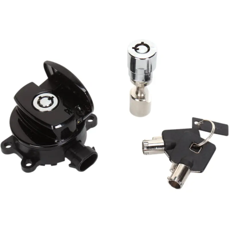 Serrure de Commutateur d'Allumage et Verrou de Fourche de Moto - Drag Specialties