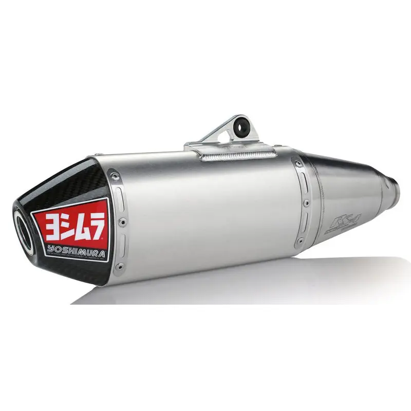 Rs 4 Header/Canister/End Cap Exhaust Slip On Ss Al Cf