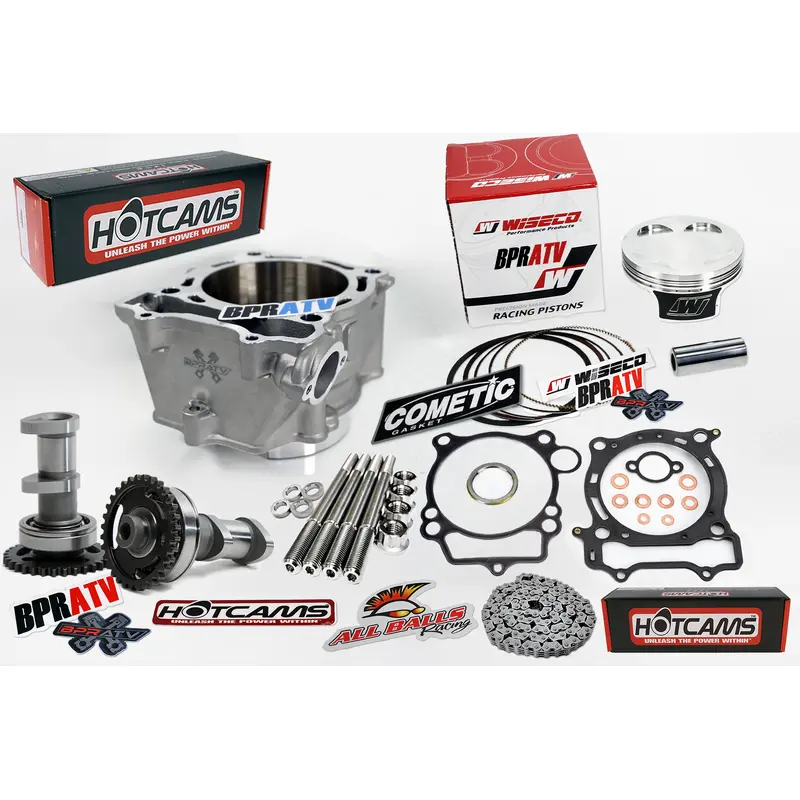 Yamaha YFZ450 98mm Big Bore Cylinder Stage 3 Cams Wiseco Piston Top Rebuild Kit
