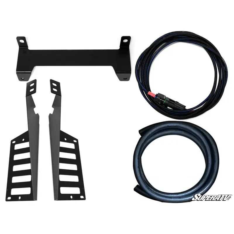 POLARIS RZR XP 1000 RADIATOR RELOCATION KIT, SUPERATV RRK-P-RZR1K-01