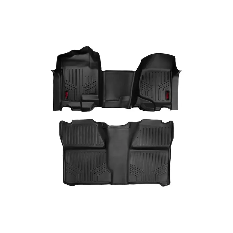 Floor Mats | FR & RR | OV Hump | Crew | Chevy/GMC 1500/2500HD (07-14) | M-21073