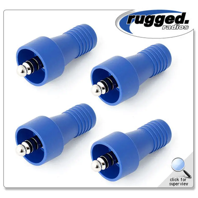 4 Pack - Dura-Link Cable Plug for All 4C OFFROAD Jacks by Rugged Radio