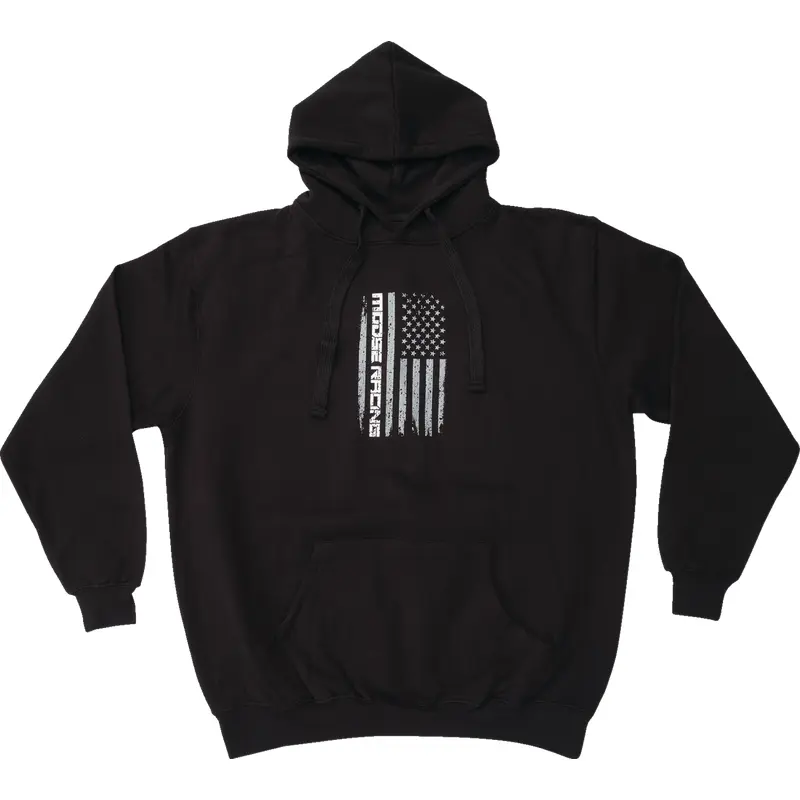 MOOSE OFFROAD Stars and Stripes Forever Hoodie - Black - Medium 3050-6955