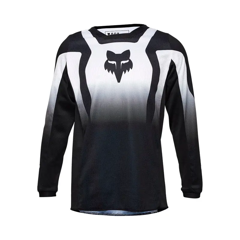 FOX YOUTH 180 LEAN JERSEY [BLACK/WHITE]