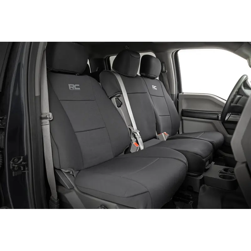 Seat Covers | FR Bench and RR Bench | Ford F-150/Lightning/F-250/F-350  (15-25) | 91067