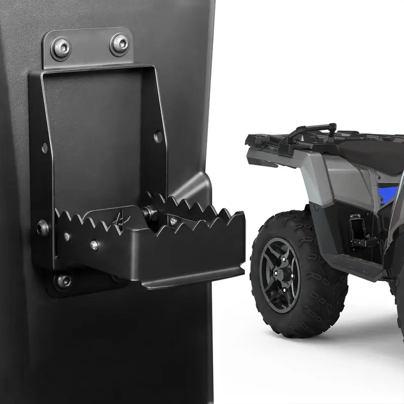 1 Pair ATV Passenger Foot Rest for Polaris Sportsman Scrambler Foreman Fourtrax