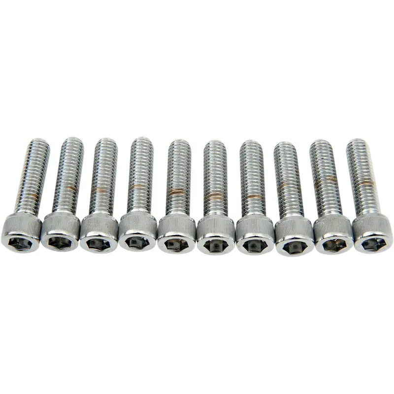 DRAG SPECIALTIES Bolts - Socket-Head - Knurled - 3/8-16 x 1-1/2" MPB240