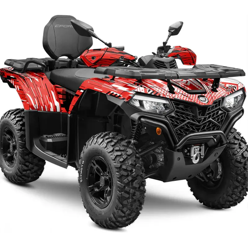Dekalkit CFMOTO 450 & 520 2023- Rd/Vit