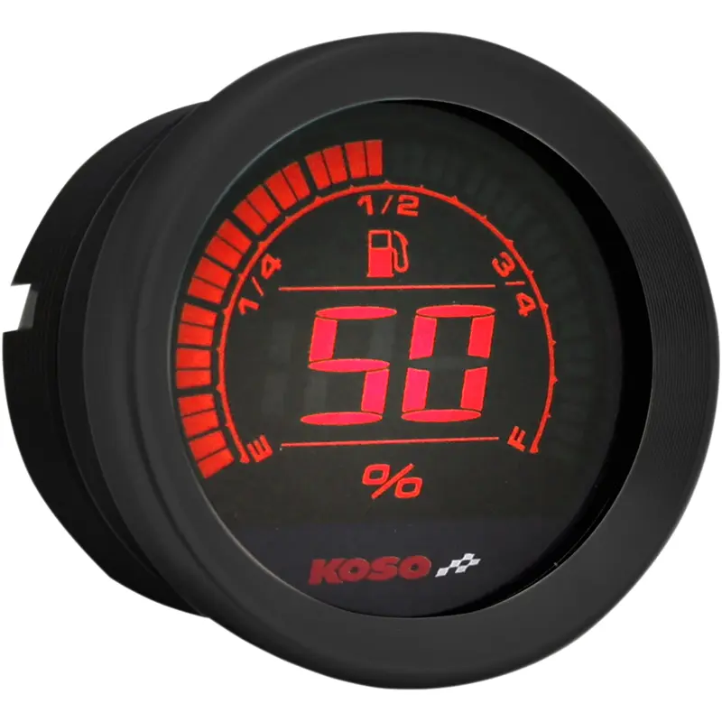 KOSO NORTH AMERICA 2" Fuel Level Gauge - Black BA050210