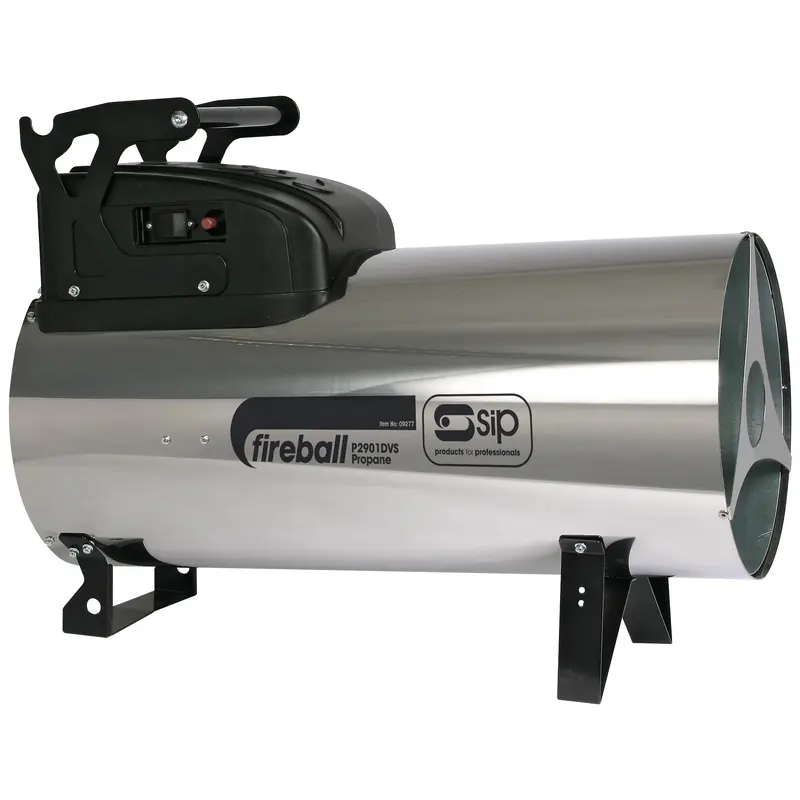 SIP FIREBALL 2901DV Propane Heater 290,000BTU Dual Volt IP-09277