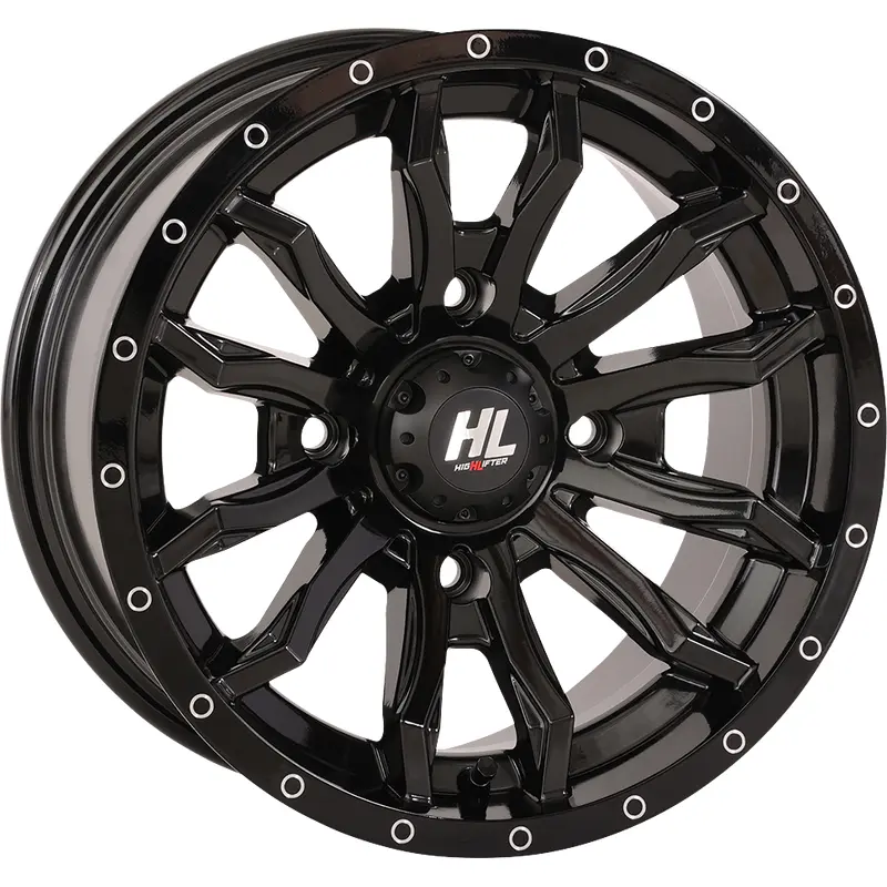 HIGH LIFTER Wheel - HL21 - Front/Rear - Gloss Black - 24x7 - 4/137 - 4+3 (+10 mm) 24HL21-1237