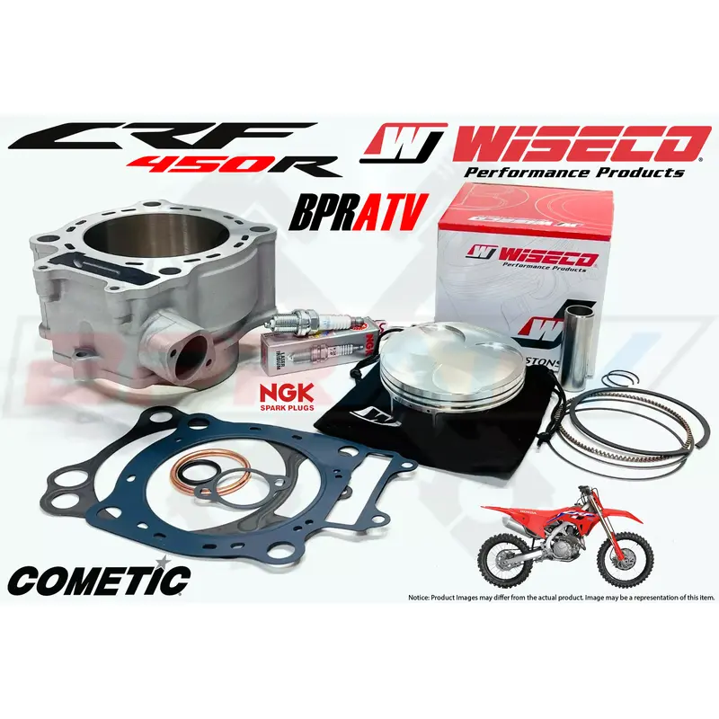 19-24 Honda CRF450RWE CRF 450RWE 96mm Cylinder WISECO Piston Top End Rebuild Kit