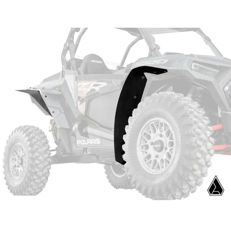 ASSAULT INDUSTRIES LOW PROFILE FENDER FLARES FOR POLARIS RZR XP TURBO S