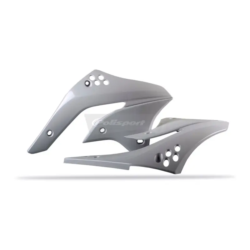 Polisport Radiator Scoops Kawasaki KX450F '06-'08 White