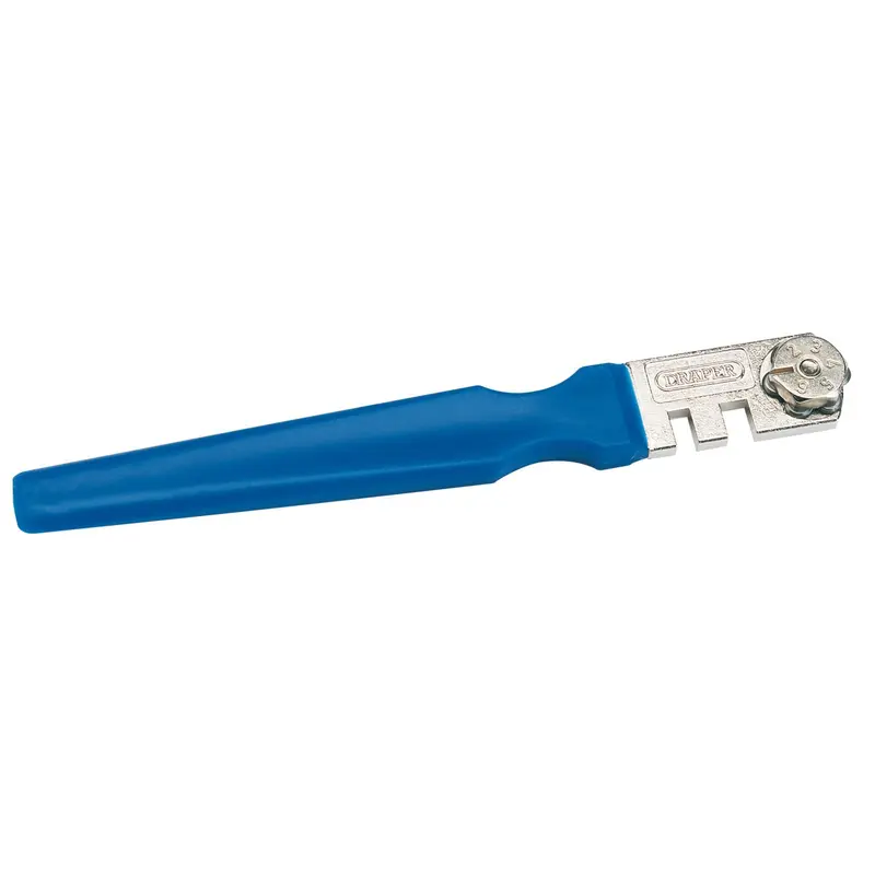 Draper 6 Wheel Pattern Glass Cutter, 125mm - 3G