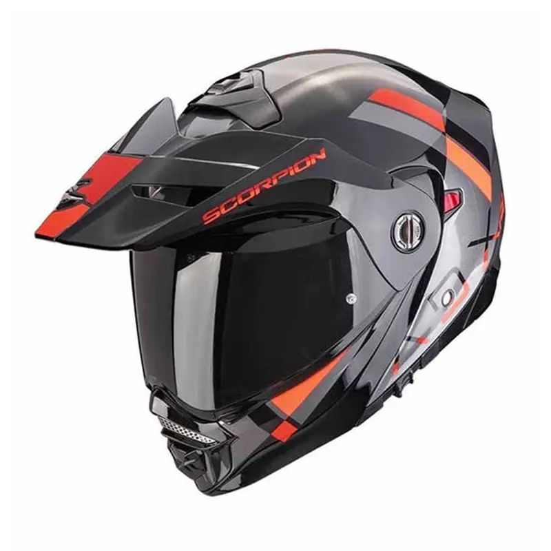 Scorpion EXO ADX-2 - Galane Sil/Blk/Red (Modular)