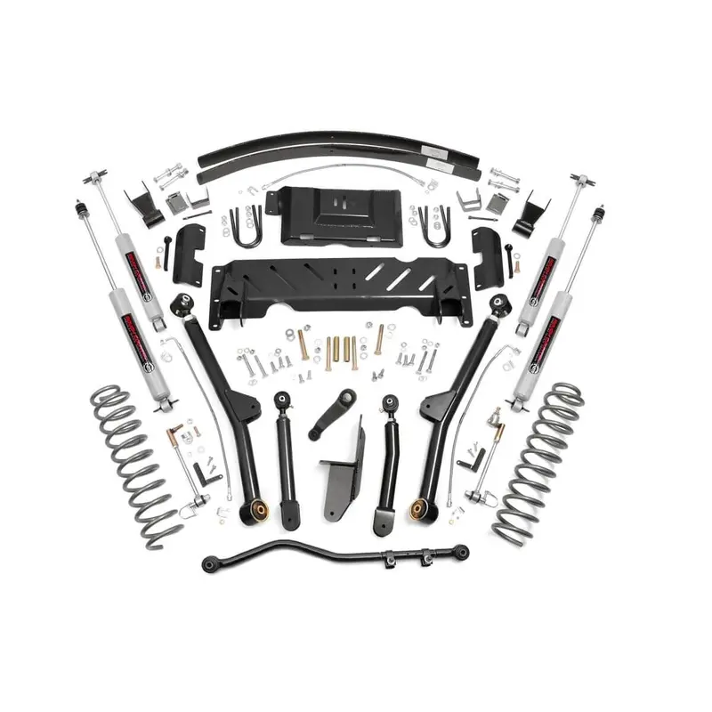4.5 Inch Lift Kit | Long Arm | AAL | NP242 | Jeep Cherokee XJ 4WD (1984-2001) | 61622