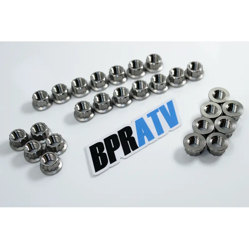 Banshee 521 Super CUB TITANIUM Head Nuts Kit Crank Case & Cylinder Head Nuts Set