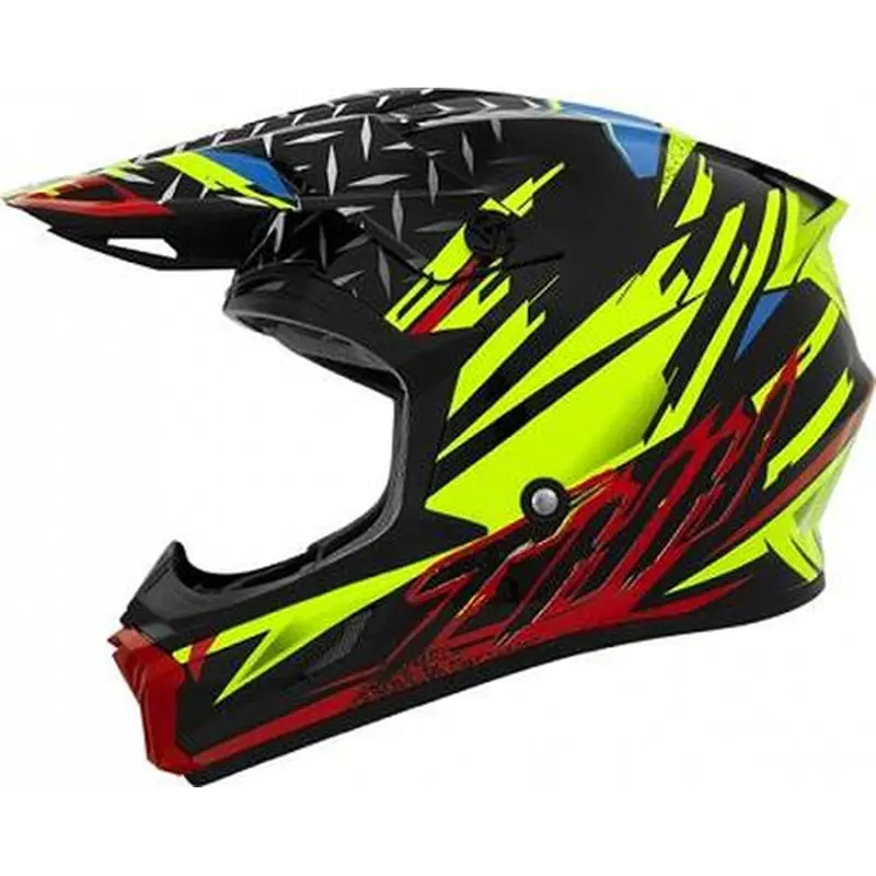THH T710X Assault Helmet - Yellow/Red (Youth)
