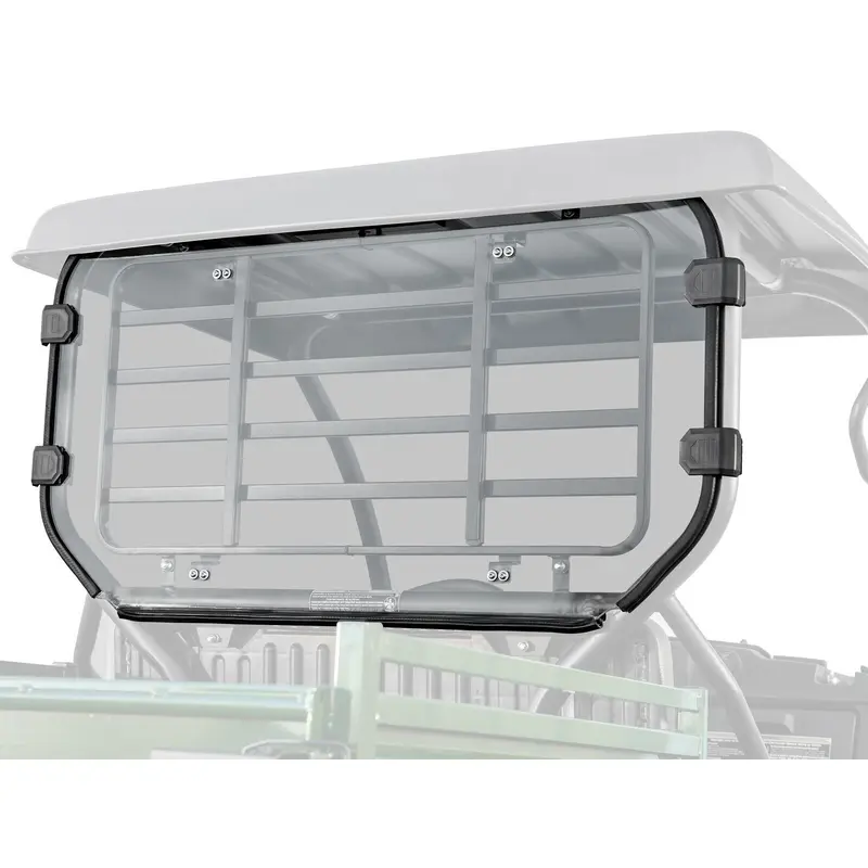 SuperATV Light Tint Rear Windshield for Kawasaki Mule SX (2017+)