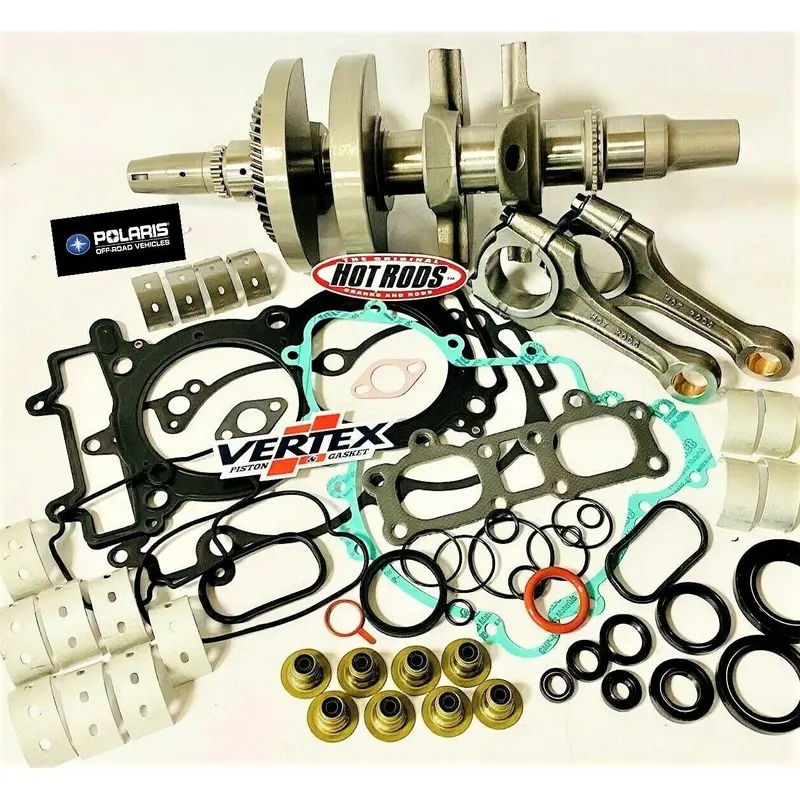 11 12 RZR XP 900 Bottom End Rebuild Kit Complete Crankshaft Crank Rods Bearing