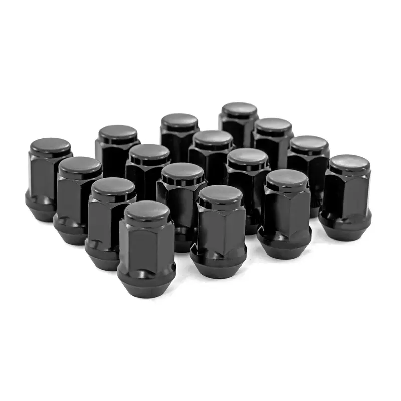 Lug Nut Set | M12x1.5 | 16 Qty | Black | 1907SBLK