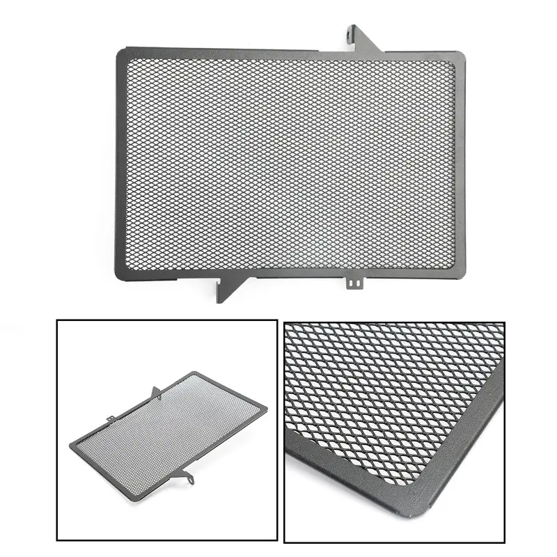 14-19 Honda CB650F CB650R CBR650 Black Aluminum Radiator Guard Prorection Generic