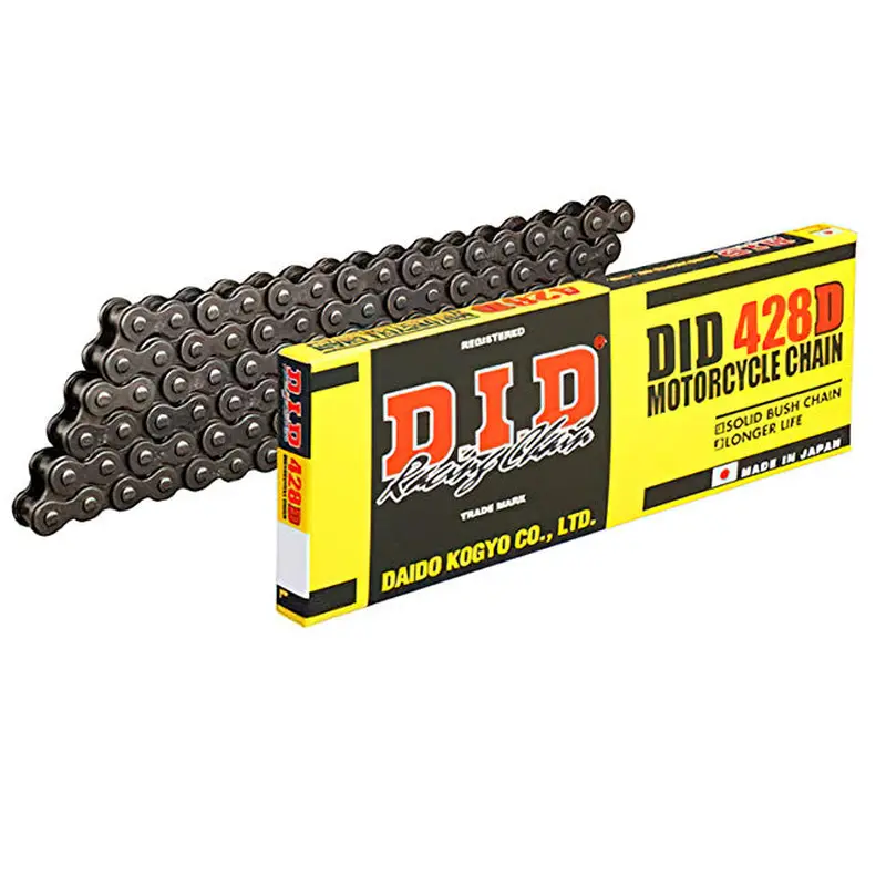 428D x 118 standard chain w/ RJ clip link DID (428D118)