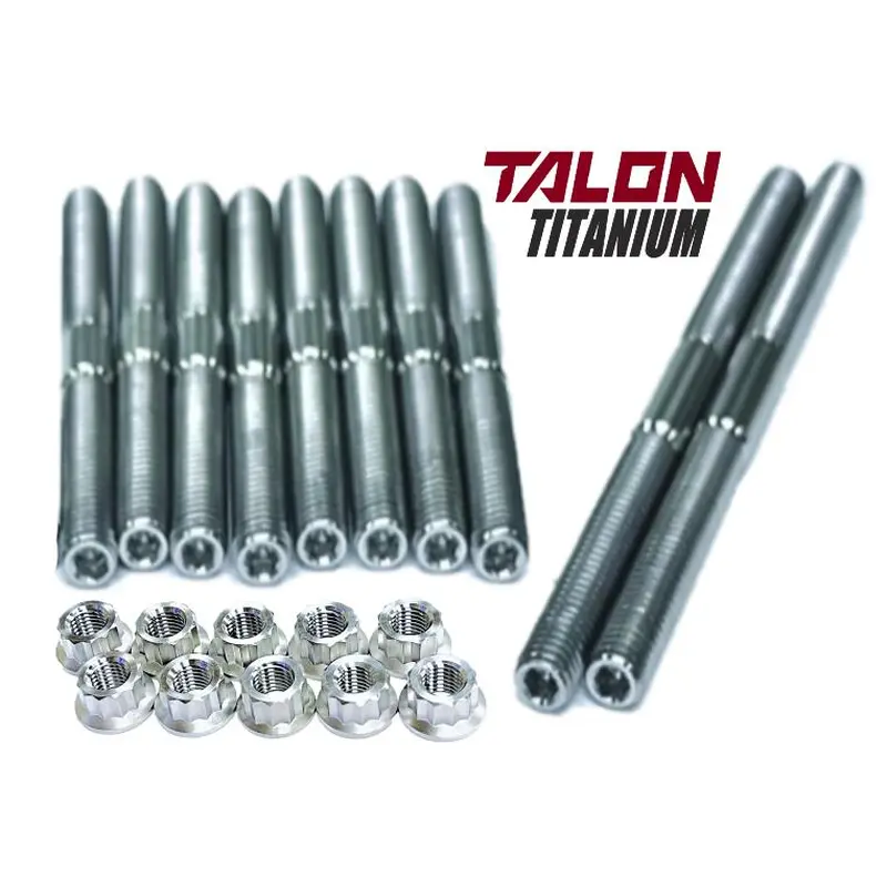 Yamaha 90116-08232-00 90116-08064-00 Studs Nuts Banshee TITANIUM Stud Nut Kit
