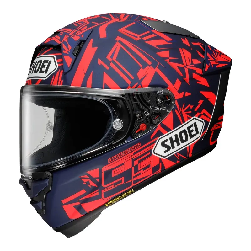 Shoei X-SPR Pro Helmet - Marquez Dazzle TC10
