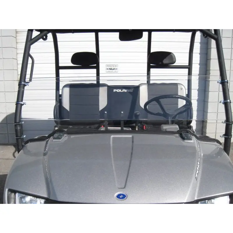 TERRARIDER POLARIS RANGER CREW (2003-2009) HALF UTV WINDSHIELD - SCRATCH RESISTANT 1/4