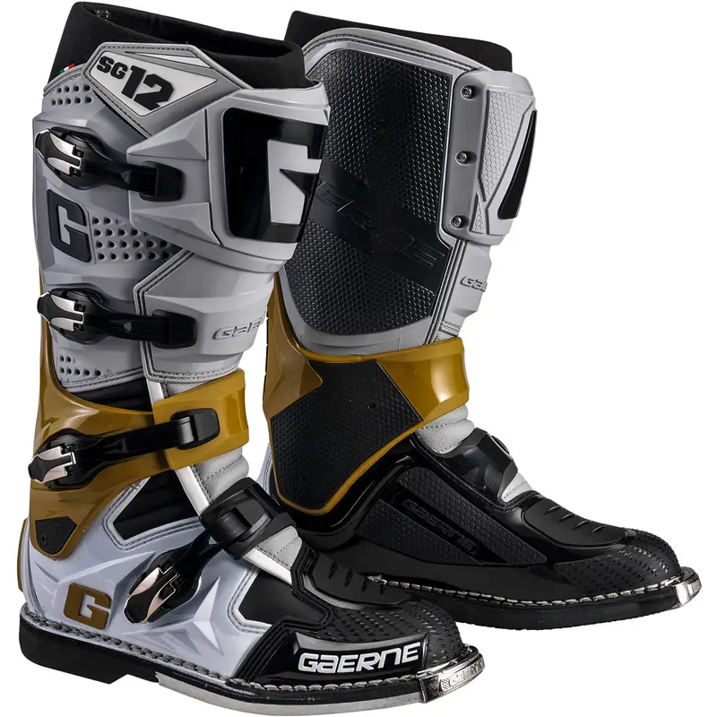 GAERNE SG-12 BOOTS GREY/MAGNESIUM/ WHITE SZ 11 2174-080-11