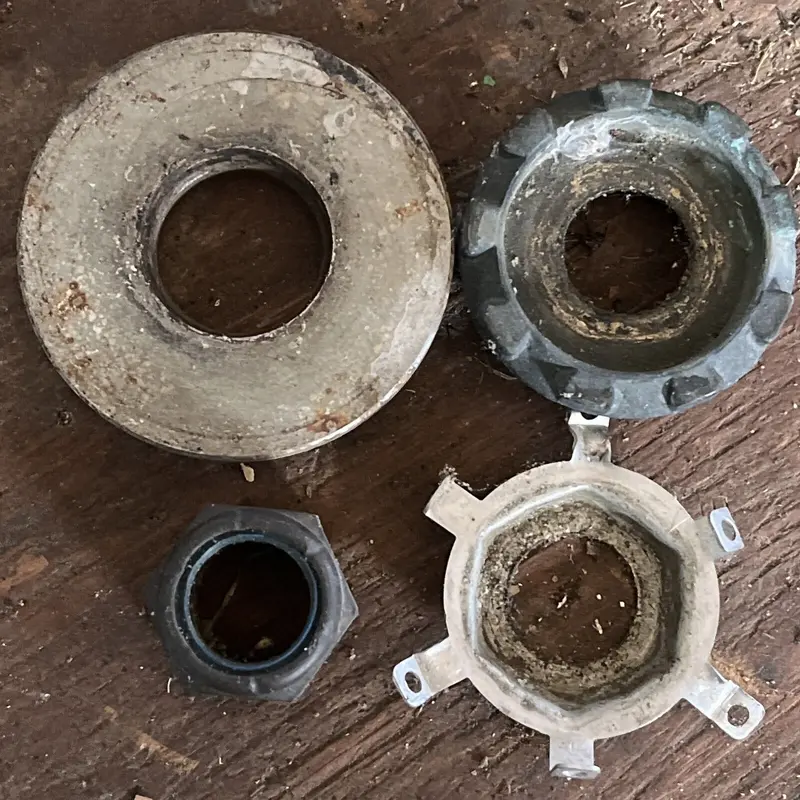MerCruiser 12-835467-1 Thrust Washer Alpha One Gen I Propeller Prop Nut Hub Set