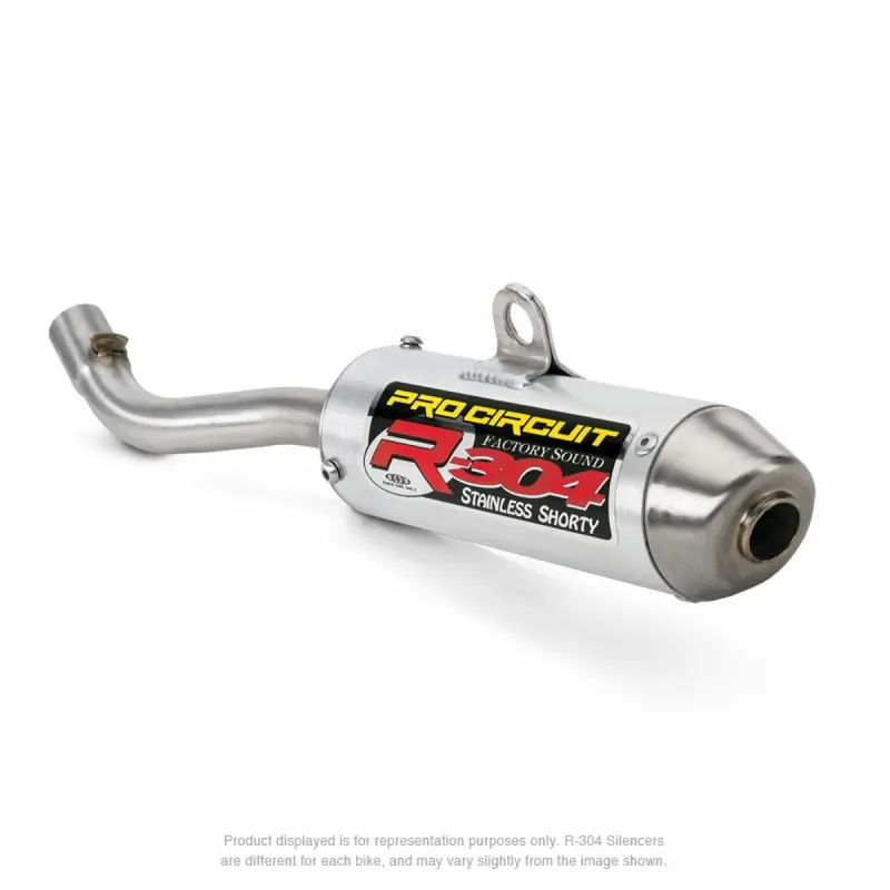 Pro Circuit R-304 Shorty Race Silencer - Honda CR125R 1998-1999 | SH98125-RE