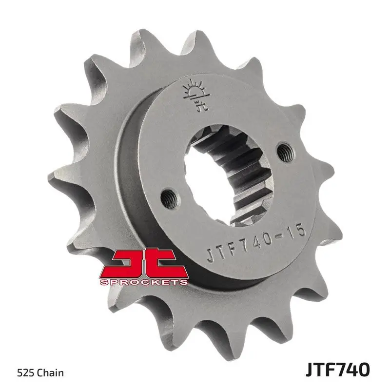 JT Sprockets Front Steel Sprocket 16 Tooth 16T 525 Chain JTF740.16