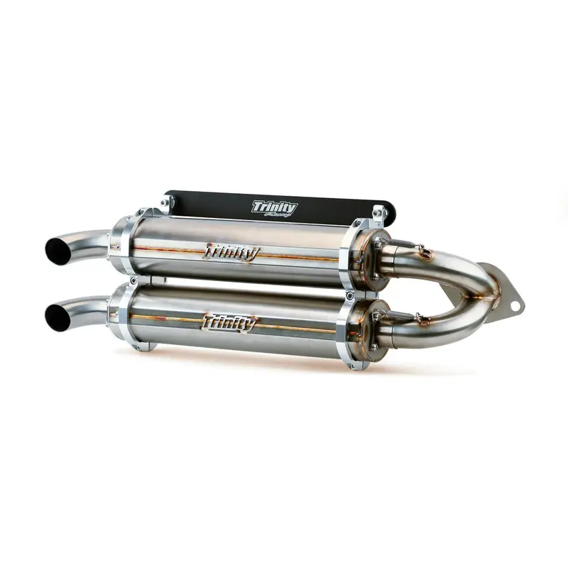 TR-4118S-SS TRINITY RACING STAINLESS STEEL RZR XP 1000 SLIP ON (2015-2023)
