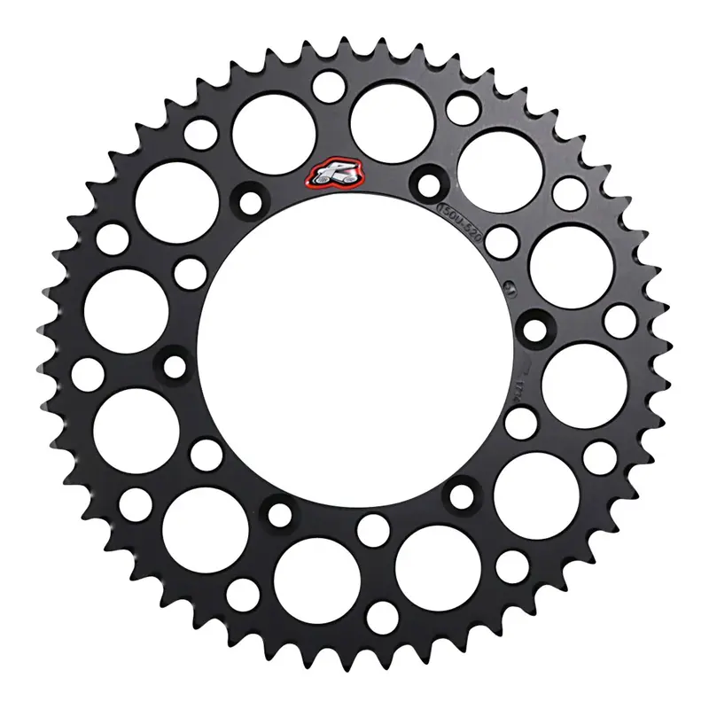 Renthal Sprocket Rear Black 49T Alloy 7075 T6 Grooved