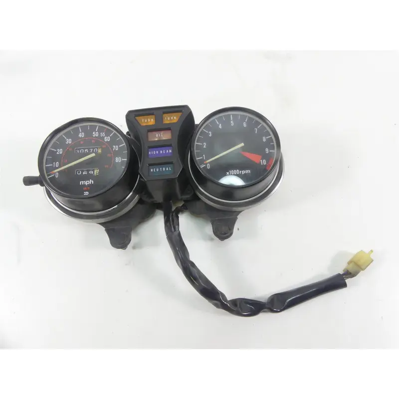 1980 Honda CB750C Custom Speedometer 30K Gauges Tachometer 37200-MA5-671
